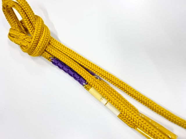 JAPANESE HAND-TIED OBIJIME CORD / UNUSED